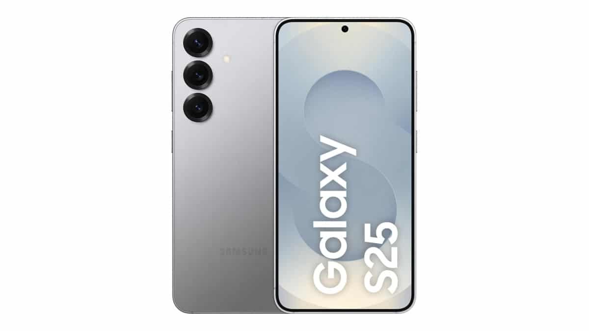 Celular Samsung Galaxy S25 5G, 256GB, 12GB RAM, Câmera Tripla de 50+12+10, Tela Grande de 6.2″, Prata