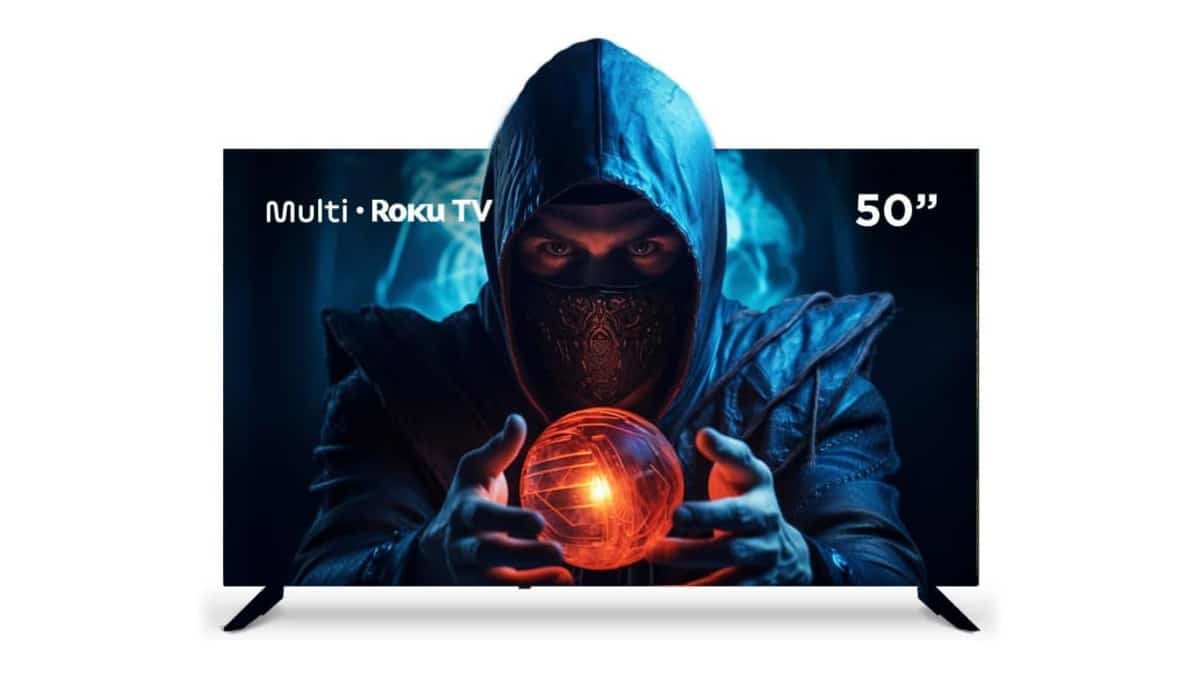 Smart TV 50″ Roku Multi 4K Compatível com Alexa e Google Home – TL059M