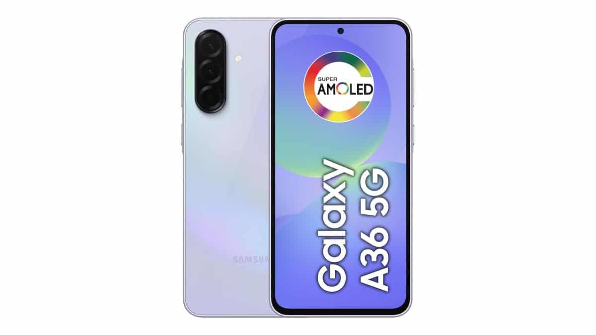 Celular Samsung Galaxy A36 5G 256GB, 8GB RAM, Recursos AI (Violeta)