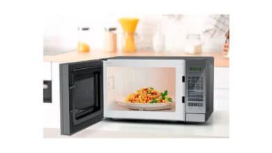 Micro-ondas Midea MRA_2 20L Prata Porta Espelhada