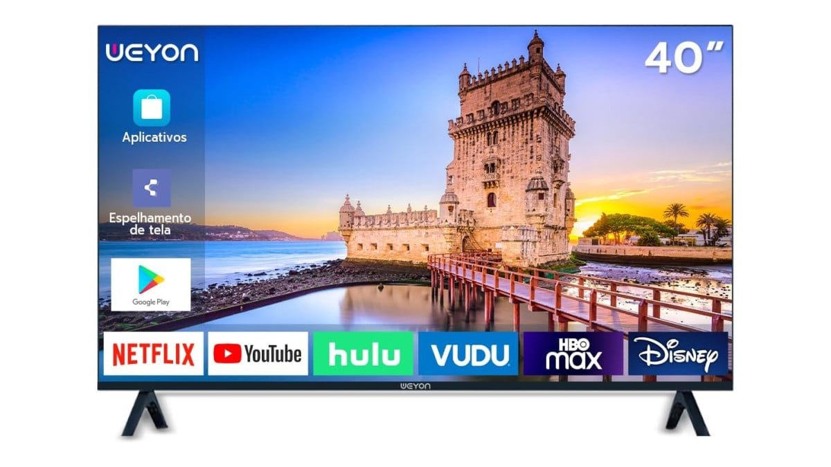 Smart Tv 40” Full Hd Weyon 40wdsnbx Wi-fi Android 14