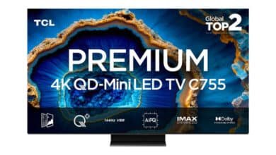 Smart TV TCL 75 Polegadas QLED Mini LED 4K C755 WiFi Bluetooth Google TV 144Hz VRR HDR10+ 75C755