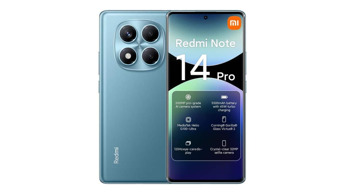 Smartphone Xiaomi Redmi Note 14 Pro 4G Ocean Blue (Azul Oceano) 8GB RAM 256GB ROM