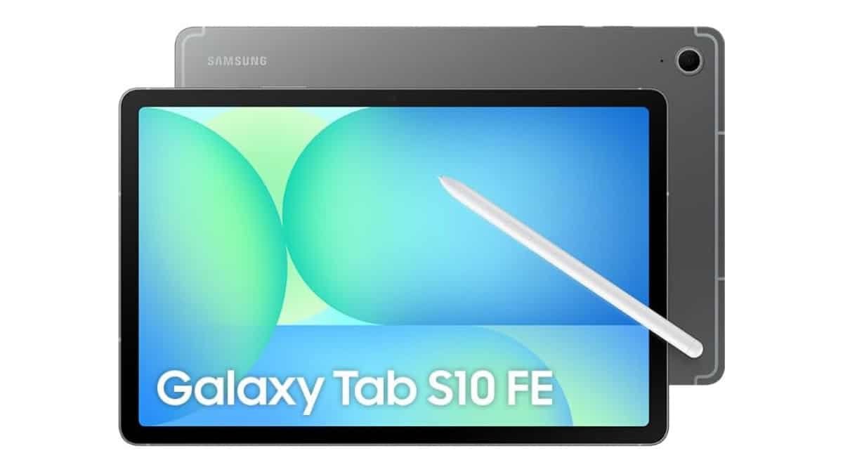 Tablet Samsung Galaxy Tab S10 FE, Cinza, 128GB, 8GB RAM, Tela Imersiva de 10.9″ 90Hz, Camera Traseira de 13MP, Câmera Frontal de 12MP Ultra Wide, Wifi 6, IP68, Android 15