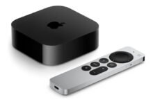 2022 Apple TV 4K Wi‑Fi + Ethernet – 128 GB (3ª geração)