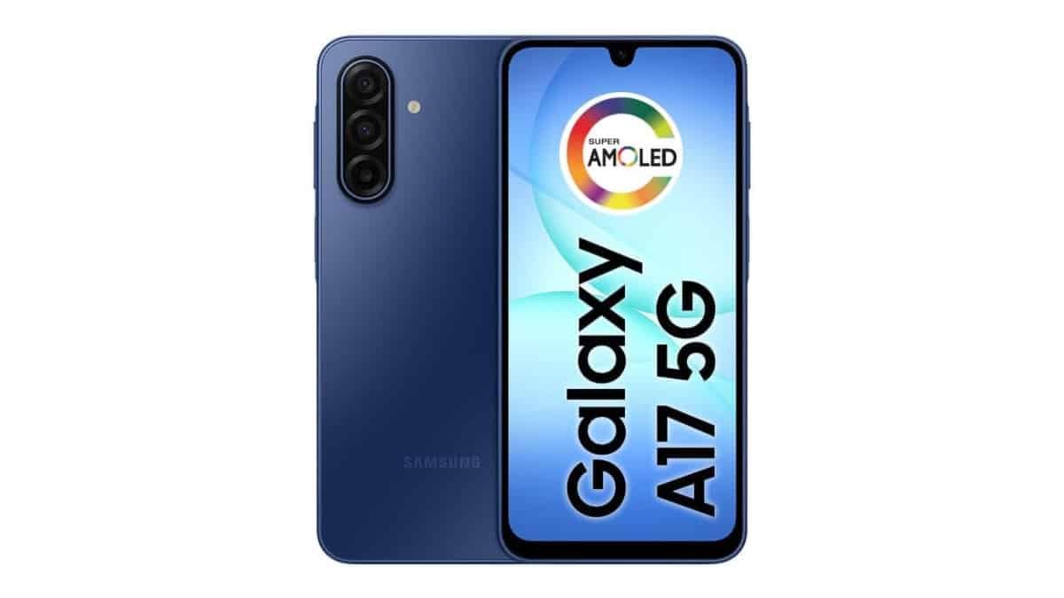 Celular Samsung Galaxy A17 5G, 128GB, 4GB, 50MP Tela 6.7″ – Azul