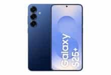 Celular Samsung Galaxy S25+ 5G, 512GB, 12GB RAM, Câmera Tripla de 50+12+10, Tela Grande de 6.7″, Azul Marinho