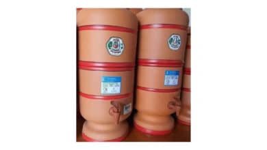 Filtro de barro 10L com vela carvão ativado