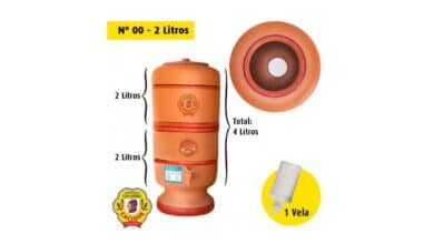 Filtro de Barro Cacique 2 Litro