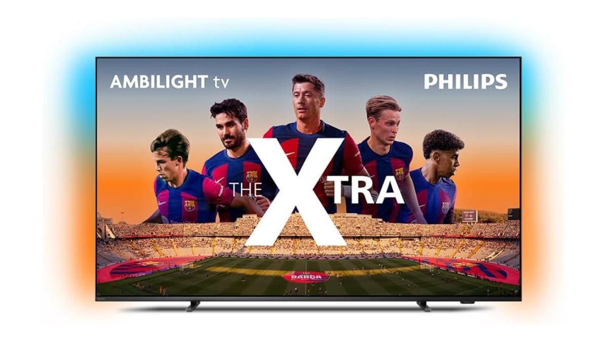 PHILIPS, Smart TV, The Xtra QD-Mini LED 75″ 4K 120 Hz, 75PML9118/78, Ambilight, Google TV, P5, DTS Play-Fi, Freesync, Dolby Vision e Atmos, 40 WRMS