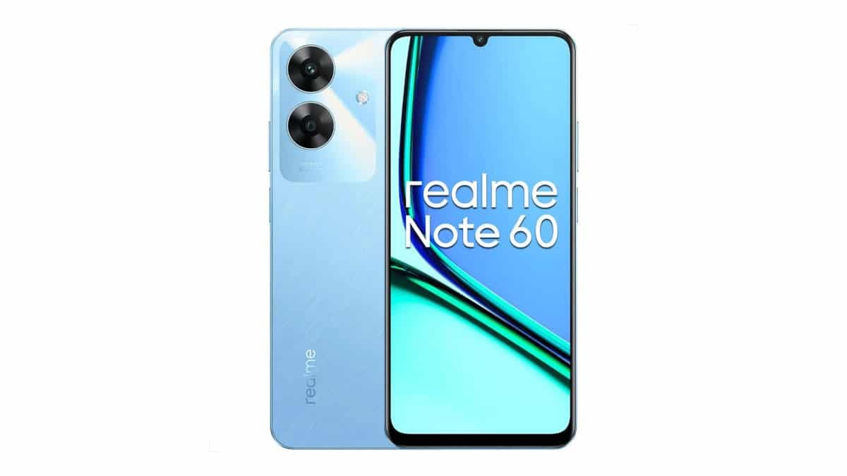 Realme Note 60-128GB – 4 GB Ram – Câmera 32MP – Bateria 5000mAh – Azul