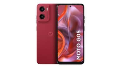 Smartphone Motorola Moto g05-256GB 12GB (4GB RAM + 8GB Ram Boost) e Camera 50MP com AI Bateria de 5200 mAh Tela 6.7″ com Superbrilho – Vermelho