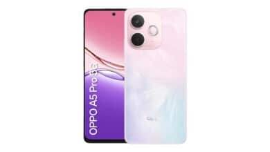 Smartphone OPPO A5 Pro 5G 256GB 8GB Ram IP69 50MP AI Câmera Bateria 5800mAh NFC Rosa Pastel