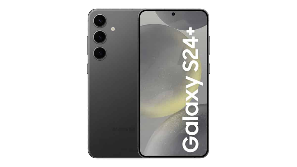 Smartphone Samsung Galaxy S24+, Galaxy AI, Selfie de 12MP, Tela de 6.7″ 1-120Hz, 256GB, 12GB RAM – Preto