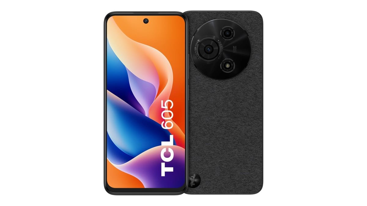 Smartphone TCL 605 Tela 6.7 Hd+ 90hz 256GB + 14GB* RAM (*4GB +10GB RAM expandida) 50MP + 5MP Processador Octa Core NFC Bateria de 5200Mah