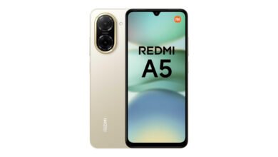 Smartphone Xiaomi Redmi A5 128GB 4GB RAM Dual SIM Tela 6.88″ – Dourado Sunny Gold [25028RN03L]