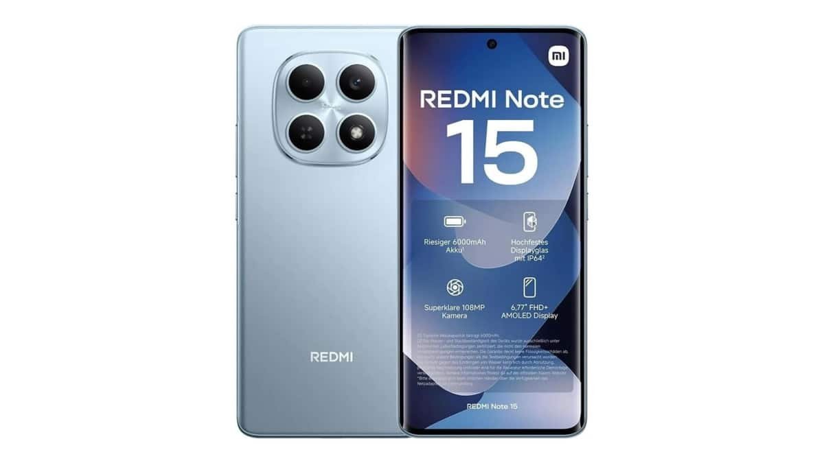Smartphone Xiaomi Redmi Note 15 Azul 8GB RAM 256GB ROM (2510DRA23L)