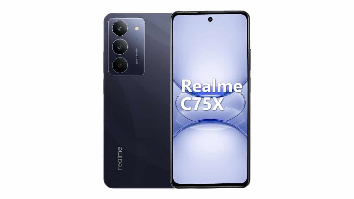 Celular Realme C75x 128gb 6gb Ram Nfc Ip69 Cor Azul, RMX5020