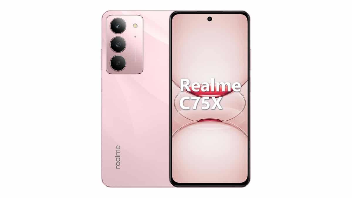 Celular Realme C75x 6GB de RAM/128 GB NFC, Rosa, RMX5020