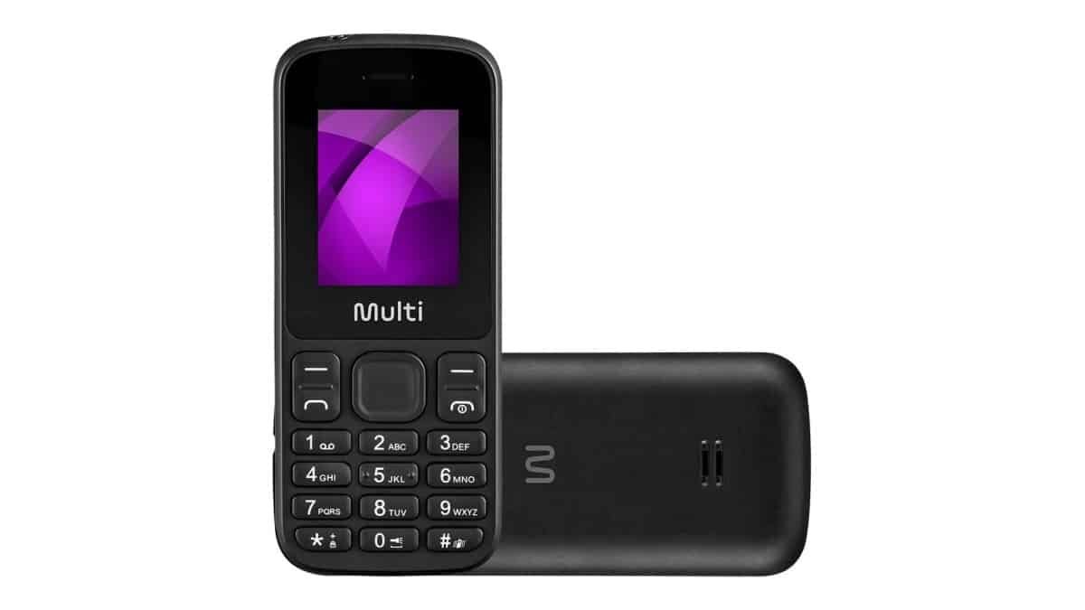 Celular UP 4G Dual Chip Mp3 Preto Multi – P9139