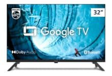 PHILIPS, Smart TV, 32” HD, 32PHG6909/78, Google TV, Comando de Voz, HDR