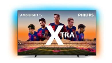 PHILIPS, Smart TV, The Xtra QD-Mini LED 55″ 4K 120 Hz, 55PML9118/78, Ambilight, Google TV, P5, DTS Play-Fi, Freesync, Dolby Vision e Atmos, 40 WRMS