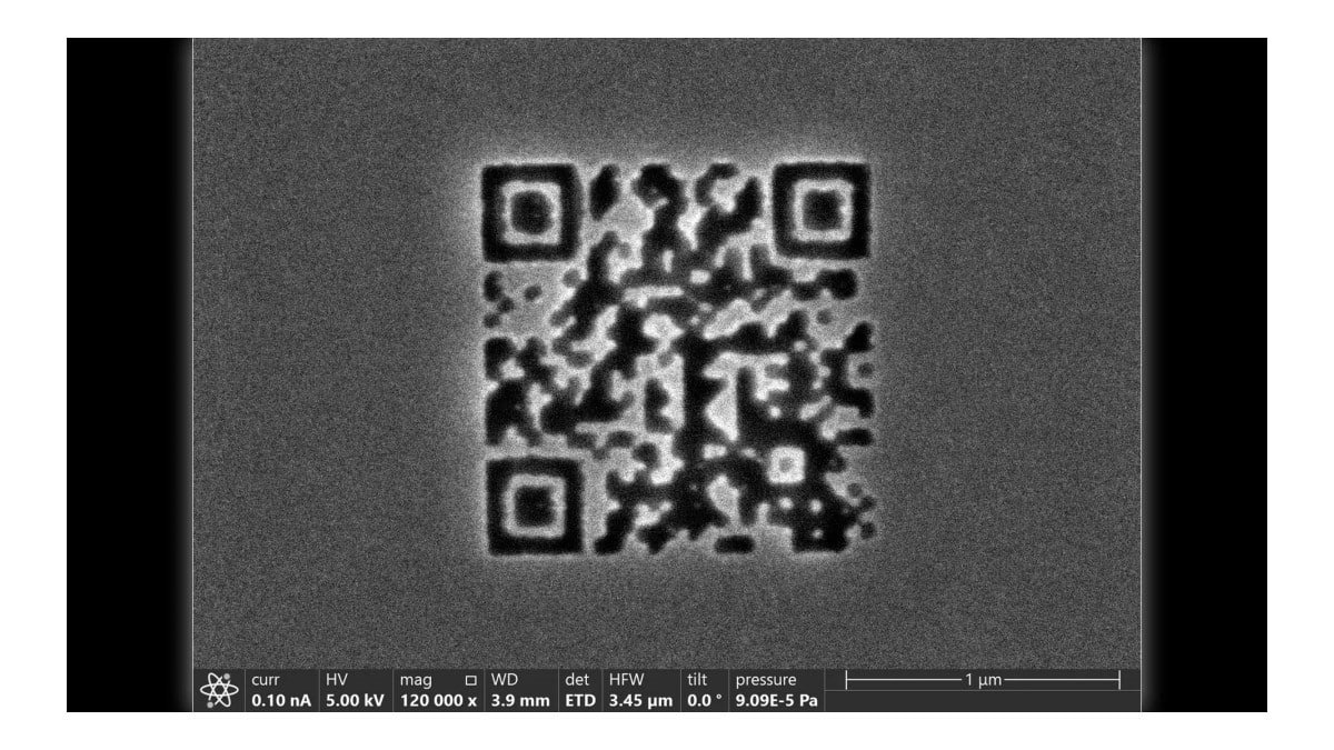 QR code microscópico pode armazenar dados por séculos, dizem cientistas
