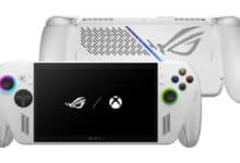 ROG Xbox Ally Console Portátil Tela 7″ Touchscreen 120Hz, AMD Ryzen Z2A 2 GHz, 16 GB RAM, 512 GB SSD, Windows 11 Home – White – RC73YA-NH003W