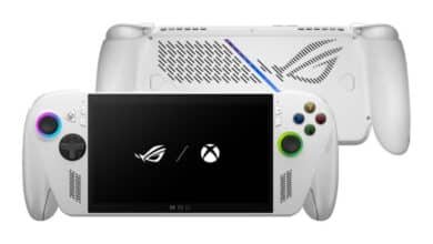 ROG Xbox Ally Console Portátil Tela 7″ Touchscreen 120Hz, AMD Ryzen Z2A 2 GHz, 16 GB RAM, 512 GB SSD, Windows 11 Home – White – RC73YA-NH003W
