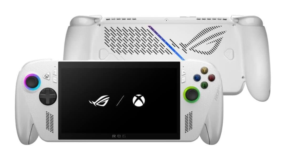 ROG Xbox Ally Console Portátil Tela 7″ Touchscreen 120Hz, AMD Ryzen Z2A 2 GHz, 16 GB RAM, 512 GB SSD, Windows 11 Home – White – RC73YA-NH003W