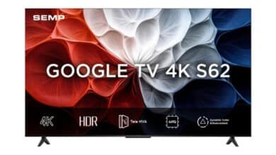 SEMP SMART TV 43” 43S62 4K UHD GOOGLE TV