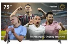 Smart TV QLED 75″ 4K Toshiba 75C450NS Google TV 3 HDMI 2 USB Wi-Fi – TB037M