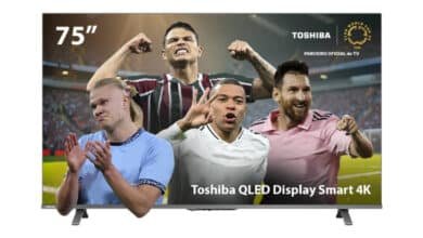 Smart TV QLED 75″ 4K Toshiba 75C450NS Google TV 3 HDMI 2 USB Wi-Fi – TB037M