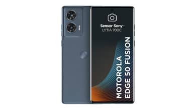 Smartphone Motorola Edge 50 Fusion 5G – 256GB 8GB RAM + 8GB RAM Boost 50MP Sony AI Camera IP68 NFC Blue Teal