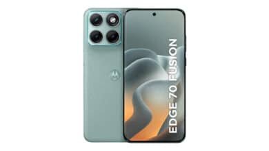 Smartphone Motorola Edge 70 Fusion 5G – 256GB 24GB (8GB RAM + 16GB RAM Boost), camera 50MP Sony Lytia 710, Tela 1.5K extreme Amoled 144hz – Verde Claro