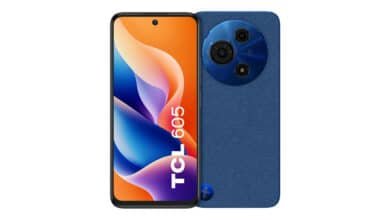 Smartphone TCL 605 Tela 6.7 Hd+ 90hz 128GB + 12GB* RAM (*4GB +8GB RAM expandida) 50MP + 5MP Processador Octa Core NFC Bateria de 5200Mah