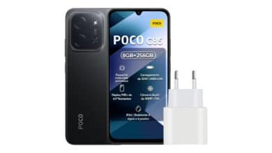 Smartphone Xiaomi POCO C85 4G Negro 8GB RAM 256GB ROM (25078PC3EG)