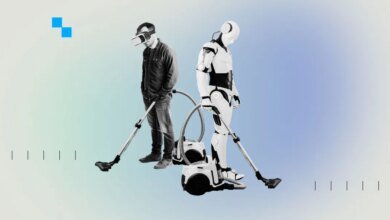 Treinamento de robôs por trabalhadores autônomos e avanços em testes de IA