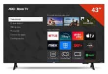AOC Smart TV 43 Polegadas Full HD LED Roku TV 43S5155/78G, Wi-Fi, Dolby Audio, 3 HDMI, USB, Controle Remoto
