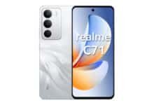 Celular Realme C71 4G Smartphone 4GB RAM 128GB ROM Dual SIM (Branco)