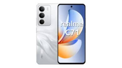 Celular Realme C71 4G Smartphone 8GB RAM 256GB ROM Dual SIM (Branco)