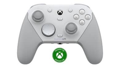 GameSir G7 Pro Controle Gamer Tri-Mode para Xbox, PC e Android Sem Fio 2.4G/Bluetooth e Com Fio Joystick Hall Effect + TMR 1000Hz Polling Rate Botões Macro Giroscópio Vibração 4 Motores Anti-Drift Controle Profissional – Branco