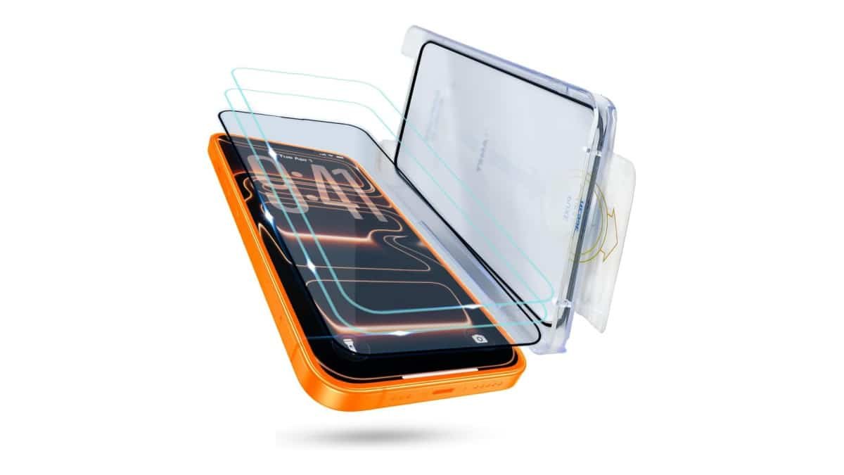 Película Blindada Sapphire AMET para iPhone 17 Pro Max e 16 Pro Max, Vidro Temperado 9H, Transparente