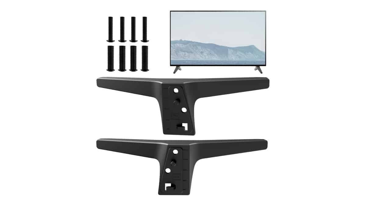 Pernas de TV para LG 49 50 55 polegadas LJ UJ Series TV