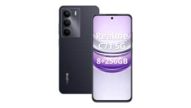 Realme C71 Smartphone 5G, Tela de 6.67″ 120Hz Polegada, 8GB RAM 256GB ROM 5000mAh Batteria, IP64, Octa Core Dual SIM Preto