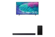 Samsung Combo Vision AI TV 55″ NEO QLED Ultra 4K QN1EF 2025 + Soundbar Samsung HW-B450F