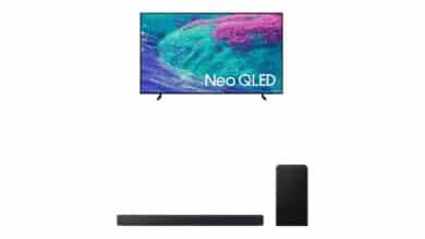 Samsung Combo Vision AI TV 55″ NEO QLED Ultra 4K QN1EF 2025 + Soundbar Samsung HW-B450F