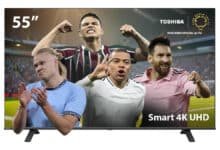 Smart TV 55″ 4K Dolby Audio Toshiba Vidaa – TB023M