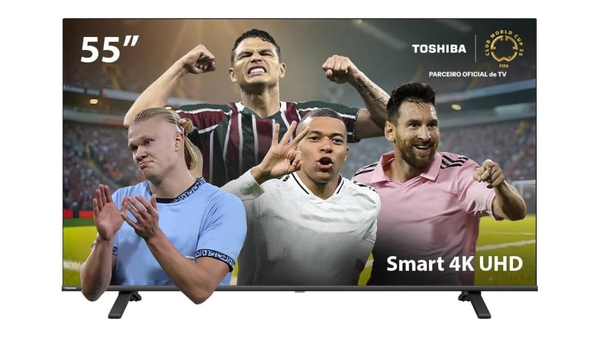 Smart TV 55″ 4K Dolby Audio Toshiba Vidaa – TB023M