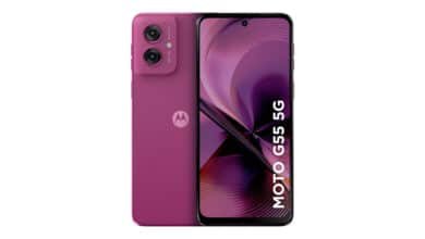 Smartphone Motorola Moto g55 5G – 256GB 16GB (8GB RAM+8GB Ram Boost) e Camera 50MP com AI NFC Tela 6.5″ com Superbrilho – Rosa